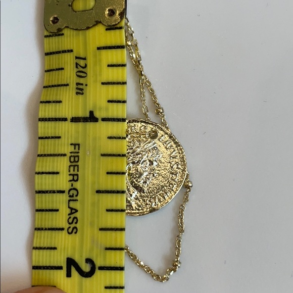 Adina’s Jewels triple layer coin necklace - Picture 3 of 8